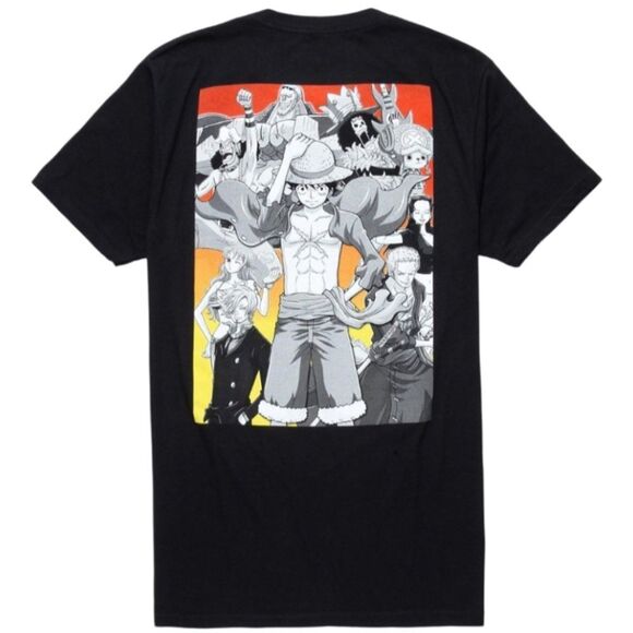 One Piece Character Back T-shirt - Picture 1 of 4